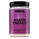 NAKED Fruit Punch Energy - Clean Pre Workout Dodatek pro muže a ženy, Vegan Friendly, No Add Sweeteners, Barvy nebo Flavors - 30 Sluhy