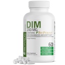 Bronson DIM 200 MG dodatek Diindolymethan s BioPerine pro zvýšení absorpce, Estrogen Metabolismus & Udržuje vyrovnané hormonální hladiny, 60 Vegetariánské kapsle