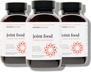 Smarter Nutrition Joint Food - Nurishing Support for Joint Comfort, Lubrication, Mobility with Collagen Type II, Lipase, MSM, Vitamin C, Turmeric, Bromelain - 180 Count (Pack of 3) - 90- Day Supply