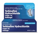 Taro Terbinafin Hydrochloride antimykotický krém 1% - Sportovci Foot Cream Extra Strength, zmírňuje svědění a pálení, Vyléčí nejvíce athleta nohy, Jock Itch & Ringworm 1 oz