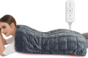 Comfytemp Vážené topení Pad 17 "× 33" pro záda & křeče, Extra velké elektrické teplo Pad, Narozeniny dárky pro mámu ženy muži táta, celé tělo vyhřívaný Pad, hlubší svalová & bolest pomoc