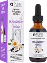 Čisté invence Tranquility - Podporuje relaxaci - Vanilla a heřmánek - Kapky z vodní infúze - Bez cukru, kalorií, nebo umělé sladkosti - 60 porcí - 2oz