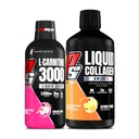 PROSUPPS L- karnitin 3000 Stimulant Volný tekuté výstřely (Dragon Fruit) Amino23 Tekuté kolagenové výstřely (Citrus Punch) Bundle