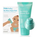 Frida Baby No- Mess Vapor Rub, Baby Vapor Rub for Chest, Neck, Back + Foot, Non-Medicated, Petroleum- Free, Hands- Free Applicator Tube, Non-Staining, Soothing Eucalyptus & Lavender for Sleep
