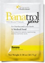 Medtrition Banatrol Natural Anti- Diarrheal s prebiotika, Relief pro IBS, Recurring Diarhea, Klinicky podporované lékařské jídlo, Non- Constipating, 21 Služeb (Banana)