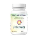 Doplněk k selenu Dr. Clark 200 Mg - Dietní kapsle s esenciální minerální látkou - Zlepšuje funkci štítné žlázy, imunitní podpora - 100 kapslí