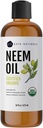 Kate Naturals Neem Oil pro Plant Spray. 100% čistý studený tlak Neem koncentrát s Azadirachtin (16oz, bezpečné pro zvířata v zájmovém chovu, psi)
