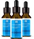 3 balení - Cerebrozen Ušní kapky - Cerebrozen, Cerebrozen 24, Cerebrozen 360 Podpora sluchu, Cerebrozen kapky, Cerebrozen Liquid, Cerebrozen kapky pro uši, 3 Lahve na 3 měsíce
