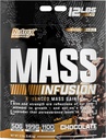 Nutrex Mass Infusion Chocolate Advanced Mass Gainer Protein Powder 124; 100% Whey Weiner Gainer Shake 124; 12 Pound