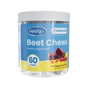 Beet Chews Dietní dodatek - Srdce zdravé Chews - Podpora krevního tlaku a energie - Bez cukru (60 Počet)