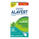 Alavert Alergics 24 hodin Relief, Fresh Mint Flavor, Orly Diintegration Alergics Tablety, Non- ospalost Antihistamin, Lortimus 10mg, 60 Počet