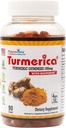 Kurkumin Žvýkačky 100 mg s BioPerine Black Pepper pro zlepšení absorpce, 90 Počet, Made in USA