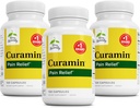 Terry Natural Curamin - Kurkumin dodatek pro Cirkulaci a Endorphin Support - Podpora příležitostného nepohodlí - AIDS Zdravé svaly - 120 Kapsle (balení po 3)