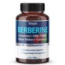 Premium Berberine dodatek s Ceylon Skořice, Hořký Melon, Mléko Thistle - 150 Day Supply (150 Počet (balení po 1))