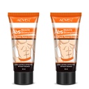 2 Pack tuk Burning hubnutí krém, Hot Cream pro muže a ženy, Mocný břišní svalový krém, Slim Cream, tuk Burner, Upevněné svaly pro břicho, ruce a ramena.