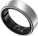 SAMSUNG Galaxy Ring, AI Smart Ring, Velikost první w / Sizing Kit, No App Subscription, Fitness Monitor, Sleep Tracker, Až 7- denní baterie, Velikost 8, Titanium Silver [US Version, 1Yr Výrobce Záruka]