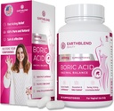 Suppozitory kyseliny borité pro ženy - Vaginální pilulky - Podporuje Vaginální pH Balance, Zdravá Flora, Kontrola zápachu - Made in The USA - 600mg, 30 Počet