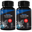 Doporučený lékař 2 fer 1 Nabídka 180ct Testosteron Booster Vylepšení výzkumné laboratoře. Zvýšit sílu svalové energie. Saw Palmetto, Tribulus, Tongkat Ali, Horny Goat Weed, Zinek