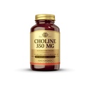 Solgar Cholin 350 mg - 100 zeleninových kapslí, balení po 2 ks - Non- GMO, Vegan, Kosher - 200 celkem
