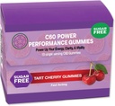 C60 Power Gummies, 1 box 15 Servings Sugar- Free Tart Cherry - 99.99% Čisté, Sublimated C60Carbon Fullerens and Organic Coconut Oil, Made in The USA, Podporuje energii a duševní jasnost