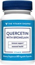 Vitamin Shoppe Quercetin s bromelainem - 250mg Antioxidant (60 tobolek)