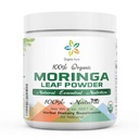 Certified Organic Moringa Leaf Powder-8Oz. USDA Certified Organic. Přirozeně zvyšuje energii, metabolismus a imunitu. 100% čisté a syrové. Žádný GMO, Gluten Free.