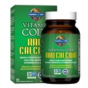Zahrada života Syrový doplněk vápníku pro ženy a muže - Vitamin kód vyrobený z celých potravin s hořčík, K2, Vitamin D3 a Vitamin C Plus Probiotika pro potravu, 60 Kapsle