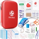 První pomoc Kit s esenciální nouzové lékařské zásoby, přenosné vodotěsné lékařské Kit pro domácí cestování turistika, Backpacking Med Kit pro sportovní College kolej Student