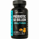 Probiotika 50 miliard - 11 Strain Live Probiotic Prebiotic pro muže a ženy - Nejlepší na podporu trávicího a imunitního zdraví.