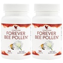 Navždy žijící - Bee Pollen - Energie a výživa s bioaktivními sloučeninami - Vegetariánské a gluten- Free - 100 tablet (balení po 2)