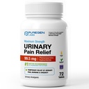Puregen Labs Reliéf bolesti močových cest 124; Fenazopyridin HCl 99.5mg Tablety CU124; Maximální síla OTC pro rychlou úlevu od UTI bolesti, pálení a močových měchýřů diskomfort - 72 Počet tablet