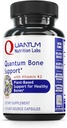 Quantum Nutrition Labs Quantum Bone Health - Kostní vitamíny, Kostní doplněk síly pro ženy a muže, Organický doplněk vápníku s fermentovaným vitamínem K2, Kostní podpora zdraví - 90 Kapsle