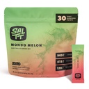 SALTT Electrolytes Powder Ochucený nápoj Mix - Mondo Melon - 30 Hydratační balíčky - hořčík, draslík, sodík, stopové minerály - Nulový cukr a gluten zdarma - Cestování Essentials