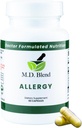 Alergie - Komplexní podpora pro sezónní alergie & Respirační wellness - Přírodní složky - Quercetin, Nettle Root, Bromelain, N- Acetyl L- Cystein - 60 Kapsle