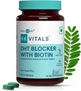 QURA DHT blokování s biotin, pálení kopřiva a SOYA protein, pomáhá snížit pád vlasů, stimuluje růst vlasů, balení 60 tablet