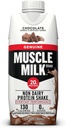 Muscle Milk Genuine Protein Shake, Chocolate, 11 Fl Oz Carton, 12 Pack, 25g Protein, Nulový cukr, vápník, Vitamíny A, C & D, 5g Fiber, Energizing Snack, Workout Recovery, Balení May Vars
