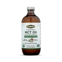 Flora Zdraví MCT Oil Organic Energy Boost, C8 Caprile & C10 Capric Acids, Keto, Kosher, Non-GMO Ověřeno, 100% z eticky a udržitelně sourced kokosy, 17 Fl Oz tekuté, skleněná láhev