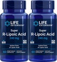 Life Extension Super R- Lipoic Acid 240 mg, 60 Vegetariánských tobolek (Balení po 2)