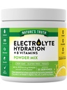 Nature 's Truth Electrolytes Powder 124; No Cukr 124; s B Vitamíny 124; Osvěžující Lemon Flavor 124; Vegan, Non- GMO & gluten zdarma doplněk pro hydrataci
