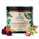 Ashwagandha KSM-66 Gummies for Kids & Teens - Pure Organic Root Extract Ayurvedic Supplement Gummy - Focus Mood Support Increase Energy Strength 600mg Natural KSM66 for Superior Absorpce