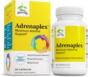 Terry Přirozeně Adrenaplex - doplněk funkce nadledvin - Glandulární Supplement podpory s vitamíny C & B6 - dodatek stravy na podporu zdravé funkce nadledvin - 60 Kapsle