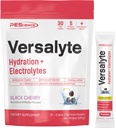 Pescience Versalite Electrolyte Hydration Packets, Sugar Free Electrolyte Powder with Magnesium, Taurin, Antioxidanty, Stopy Minerály - Black Cherry, 30 Servings