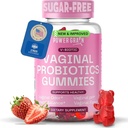 Premium Vaginální Probiotika Gummies - 5 miliard CFU - pH Balance & Vaginální Zdravotní Podpora - Prebiotika & Digestivní Enzymy - Podporuje Vaginální Flora & Odor Control- Léčba kvasinkové infekce