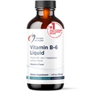 Designy pro zdraví vitamín B6 kapalný - 50mg B6 s magnesium- chelát + zink dodatek - Absorbs Easy + Great Tasting Raspberry Flavor (24 Servings / 4 Fl Oz)