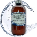 MediSILVER Clear True Free Ionic Koloidní stříbrná dietní doplněk - 250 ml (8.45 Fl Oz) v BPA- Volný oranžová plastová láhev