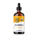 Viméries Goldenseal tinktura Bylinný dodatek - (57 Služení) 10: 1 Extrakt Ekvivalentní 2000mg Bylinné Ekvivalentní - USDA Organic, Vegan, Alcohol- Free Golden Seal Herb Drops Great for Tea (115 ml)