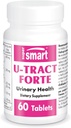 Supersmart U-Tract Forte (Advanced Formule) - s D- Mannose, CranMax Cranberry koncentrát, Kořen pampelišky - Bylinný dodatek 124; Non- GMO & gluten zdarma - 60 Tablety