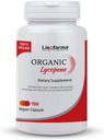 Organic Lycopen CLAS124; Antioxidant přírodní doplněk CLAS124; s Organic Lycopen z Tomato CLAS124; 150 Capsule Pack