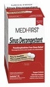 Medique Produkty Medi- První 80933 Sinus Decongestant, 100- Pakety 1 (Balení se může lišit), červená