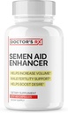 DRX Semen Objem Booster CLAS124; Zvýšení Touha, Mood, Energie, Load Size CLAS124; Maca, Muira Puama + 7 Více Ultra dávkované výkonné ingredience CLAS124; 3. strana Testovaný vzorec pro čistotu a USA Lahve - 60 Kapsle